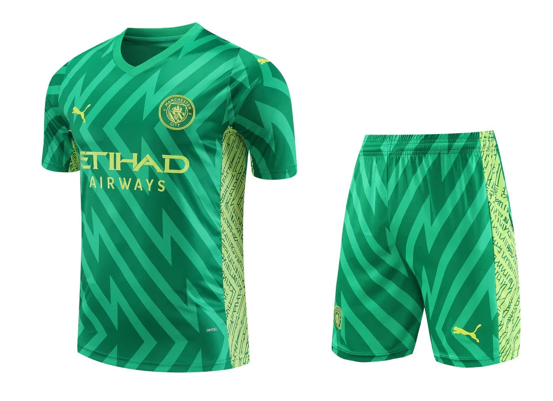 Kit ensemble football Manchester City Gardien Goalkeeper 2023/24