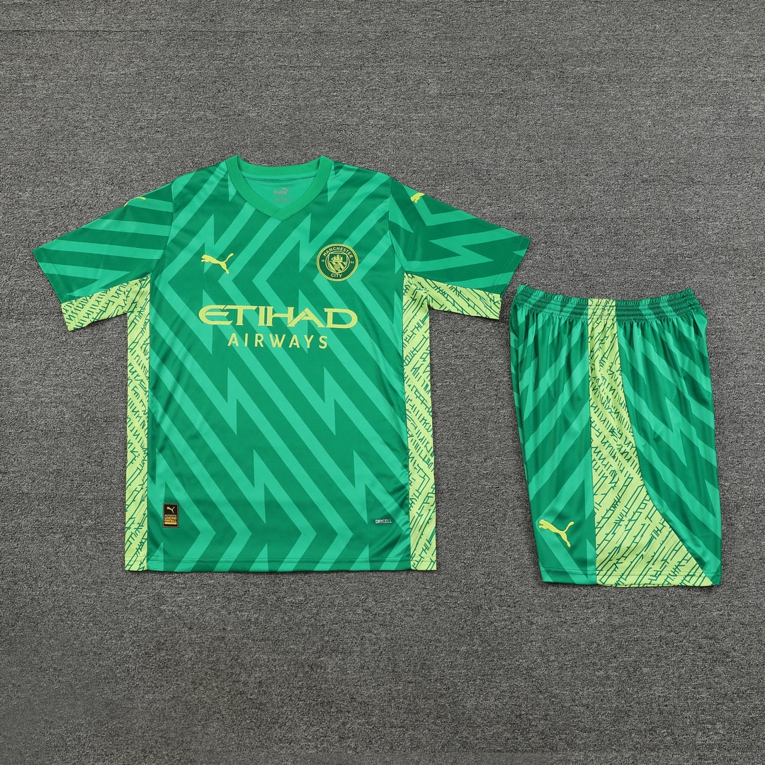 Kit ensemble football Manchester City Gardien Goalkeeper 2023/24