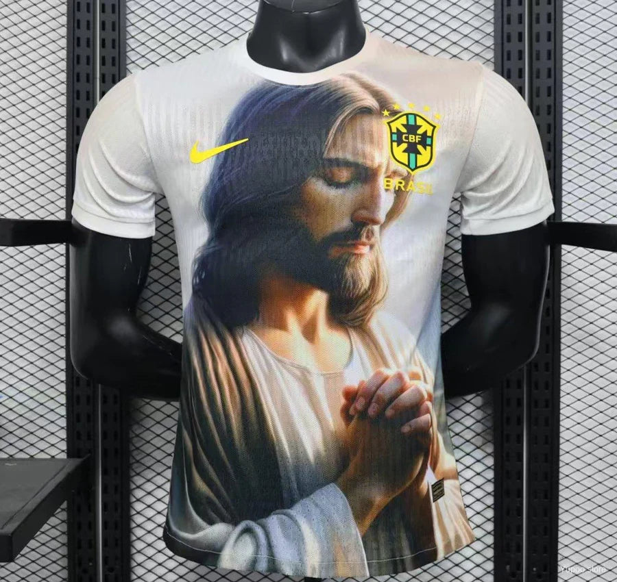 Maillot polo football Brésil Brazil Spécial Player Version 2025/26