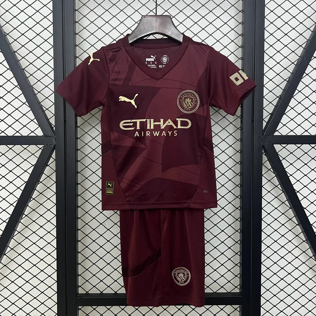 Kit ensemble football Manchester City third 2024/25