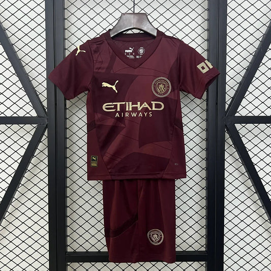 Kit ensemble football Manchester City third 2024/25