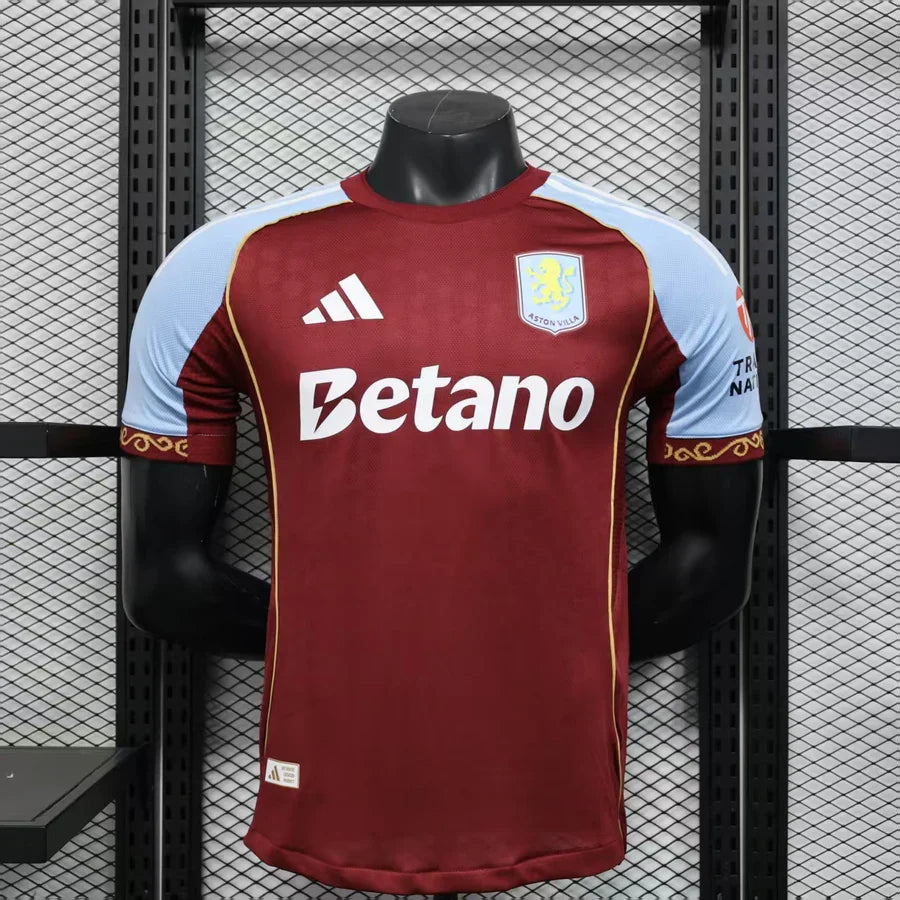 Maillot football Aston Villa domicile Player Version 2025/26