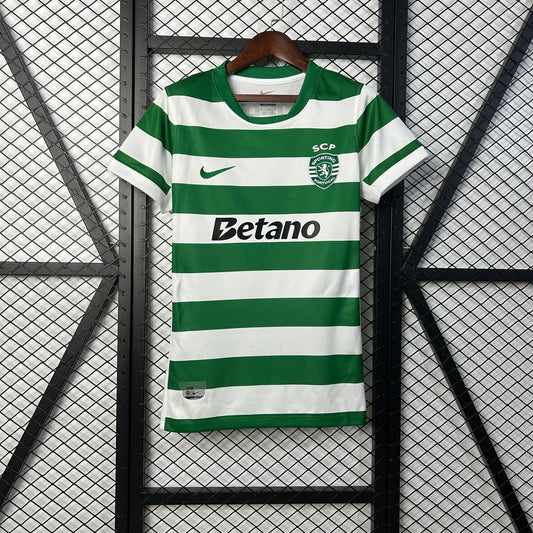 Maillot football Sporting Lisbon Lisbonne domicile femme 2025/26