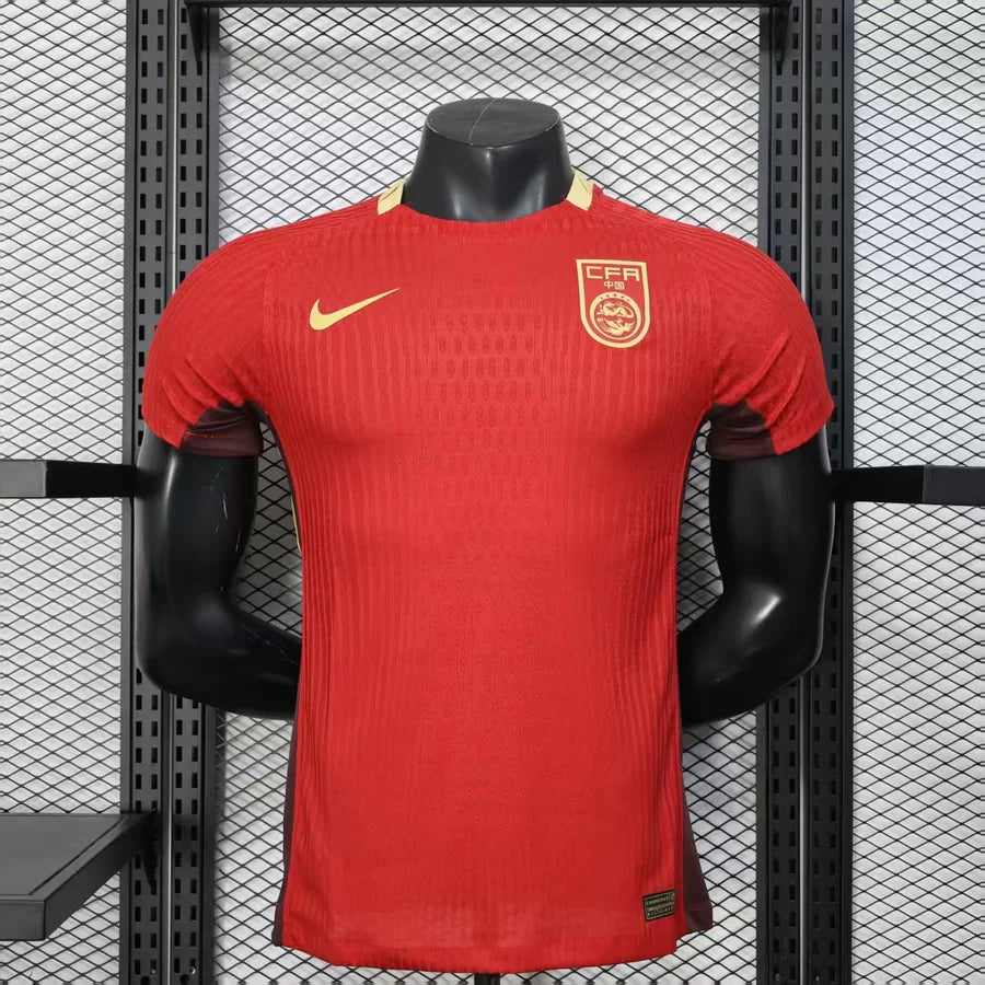 Maillot football Chine/China domicile Player Version 2025/26