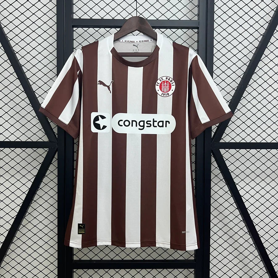 Maillot football St Pauli domicile 2025/26