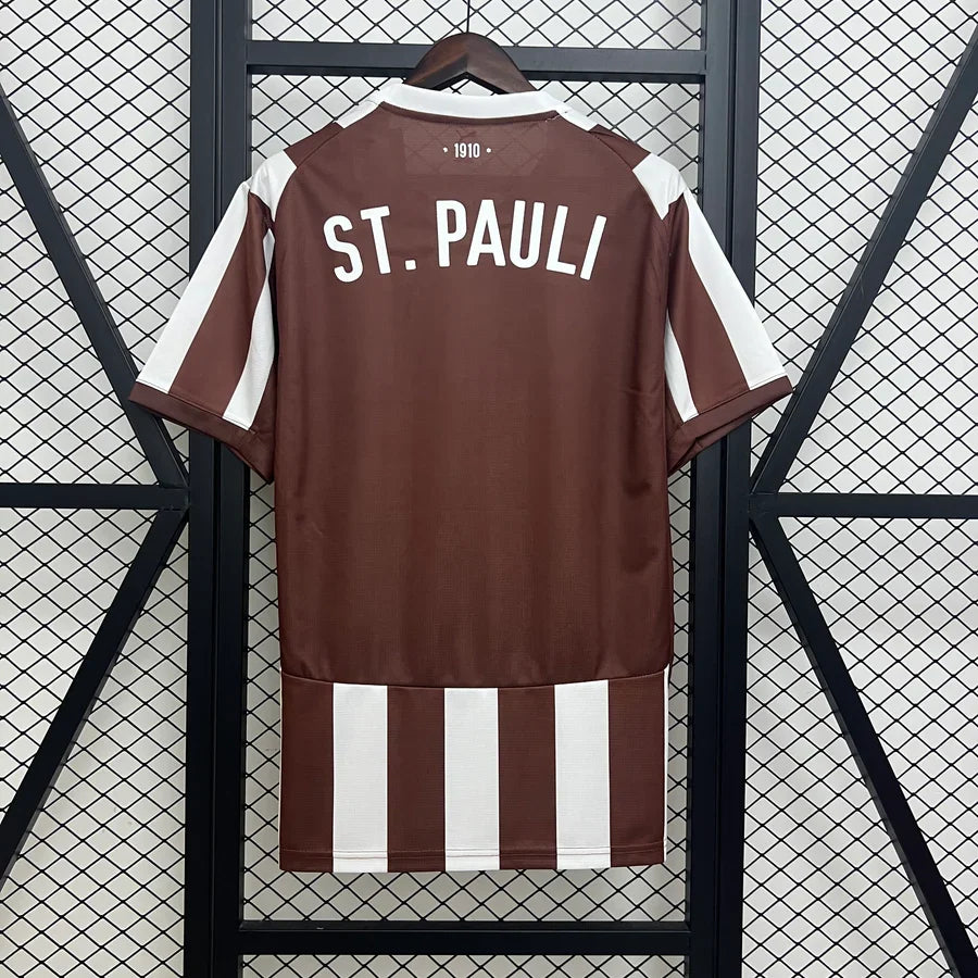Maillot football St Pauli domicile 2025/26