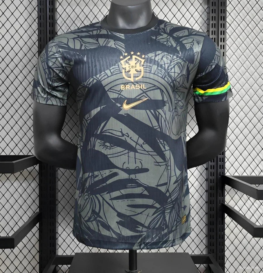 Maillot Brésil Brazil Concept Black Player Version 2025/26