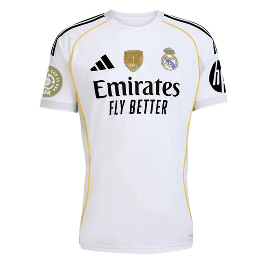 Maillot football Real Madrid domicile 2025/26