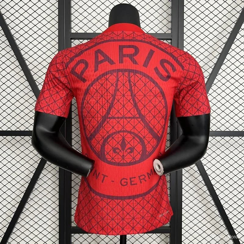 Maillot football PSG/Paris rouge Player Version 2025/26