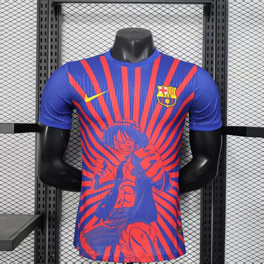 Maillot football Fc Barcelone/Barcelona Édition One Piece Player Version 2025/26