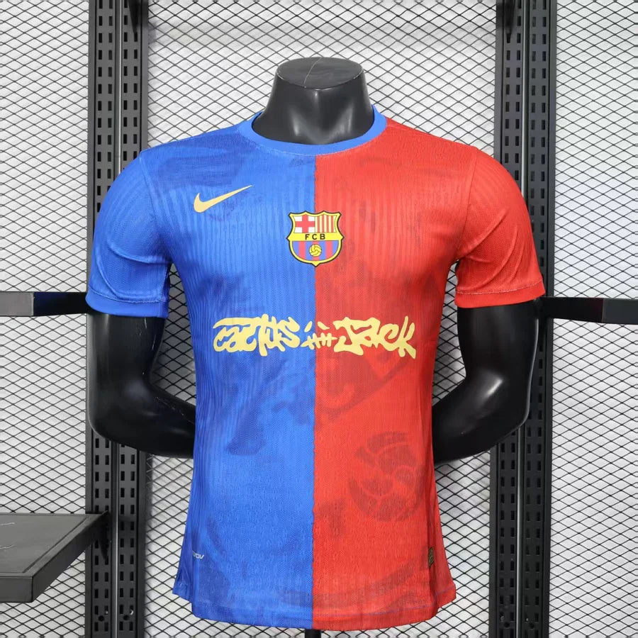 Maillot football Fc Barcelone/Barcelona Travis Scott Player Version 2025/26