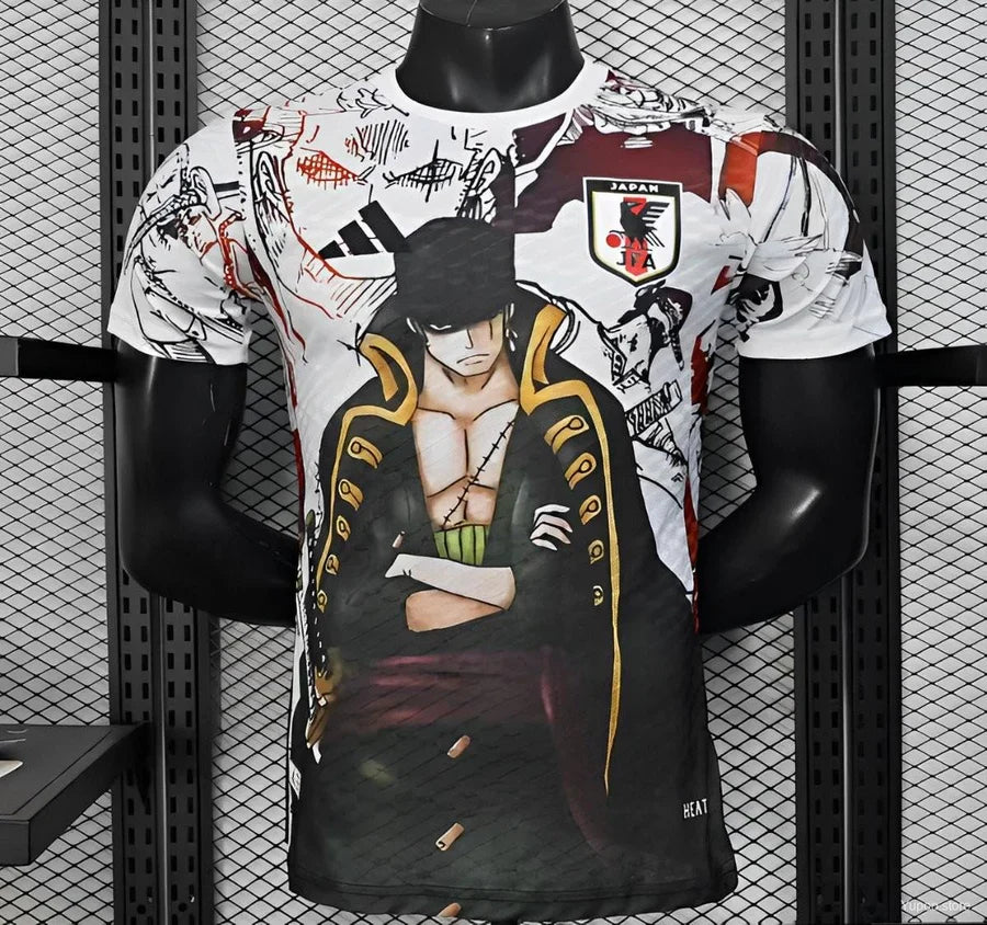 Maillot football Japon/Japan One piece Roronoa Zoro Manga Comics * Player Version * 2025/26