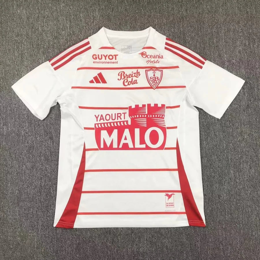 Maillot football Brest extérieur 2024/25