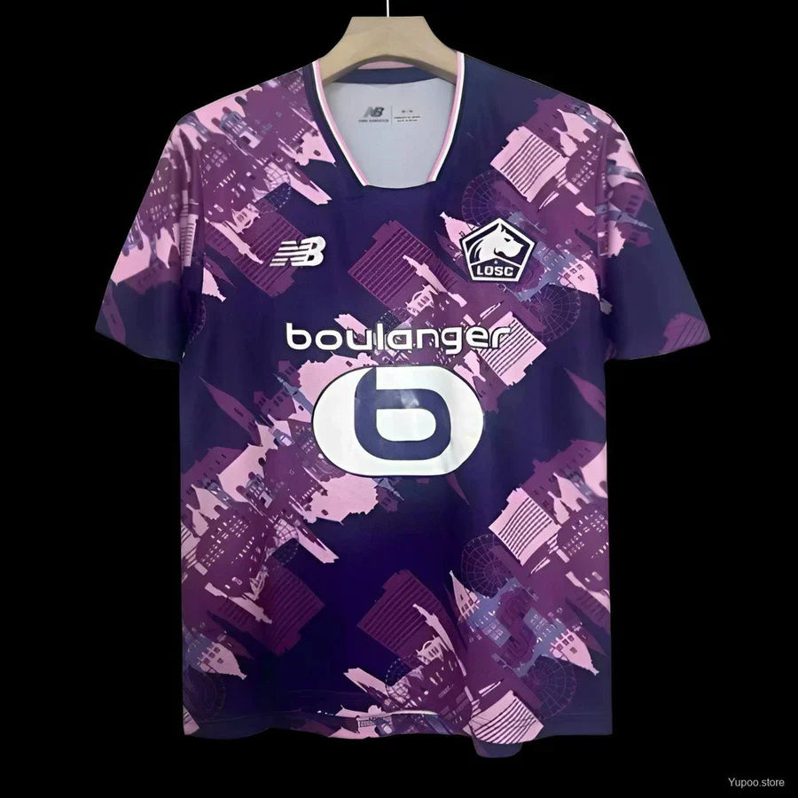 Maillot football Lille Losc extérieur 2025/26