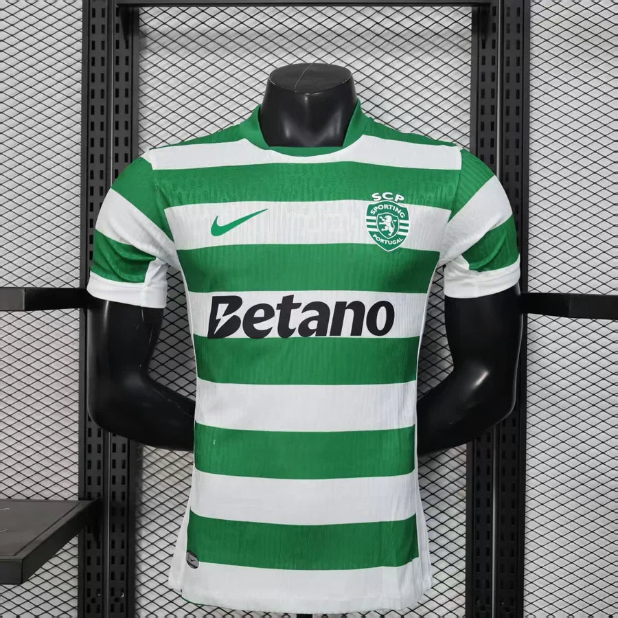 Maillot football Sporting Lisbon Lisbonne domicile * Player Version * 2025/26