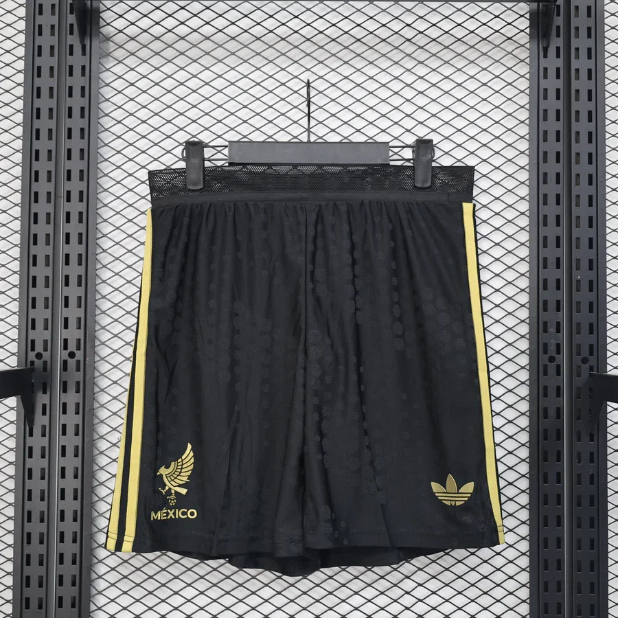 Short football Mexique Mexico noir Player Version 2025/26
