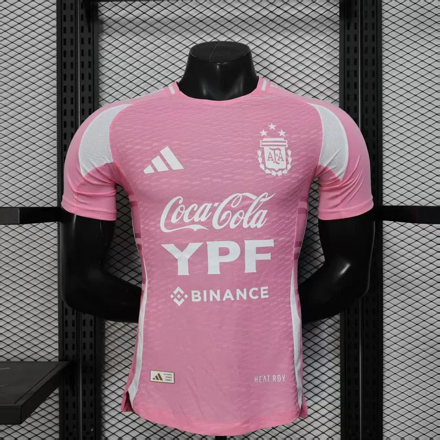 Maillot football Argentine/Argentina Spécial Rose *Player Version* 2025/26