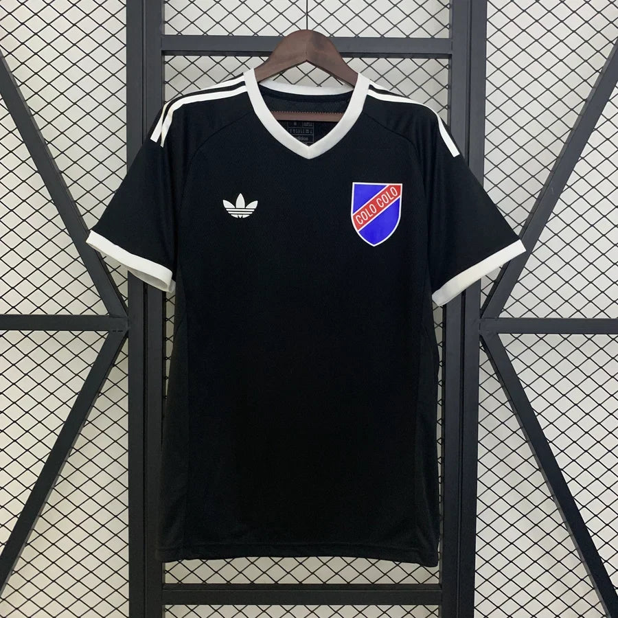 Maillot football Colo Colo 100 ans noir