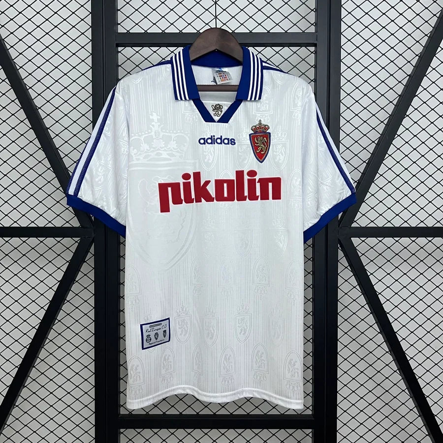 Maillot football Zaragoza domicile 1997/98