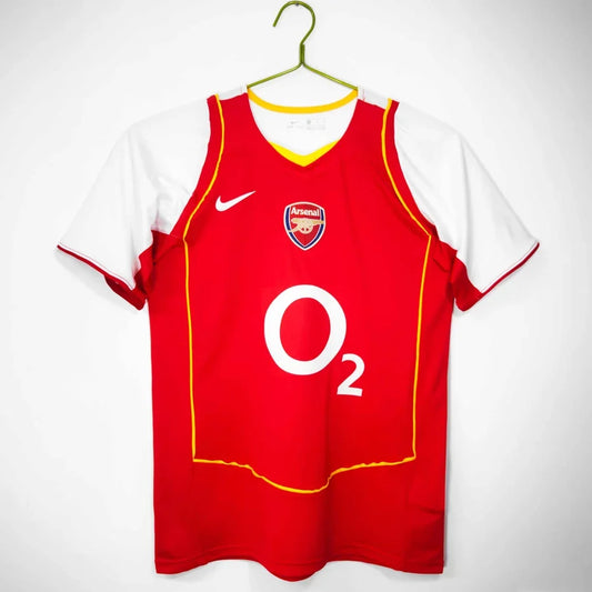 Maillot football Arsenal domicile 2004/05