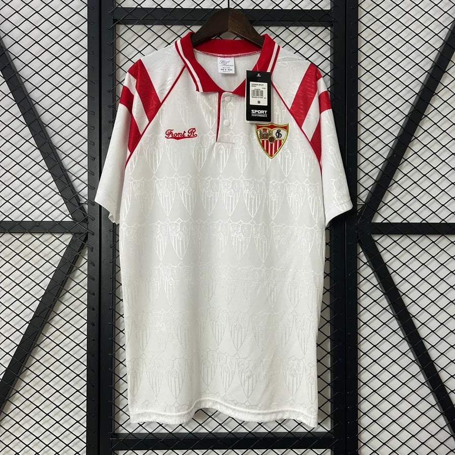 Maillot football Séville Sevilla domicile 1992/93
