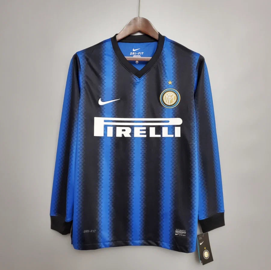 Maillot football Inter Milan domicile manches longues LS 2010/11