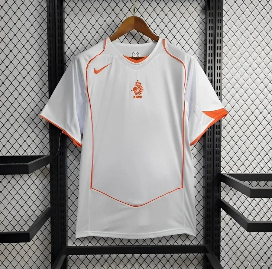 Maillot football Pays-Bas Netherlands Holland exterieur 2004
