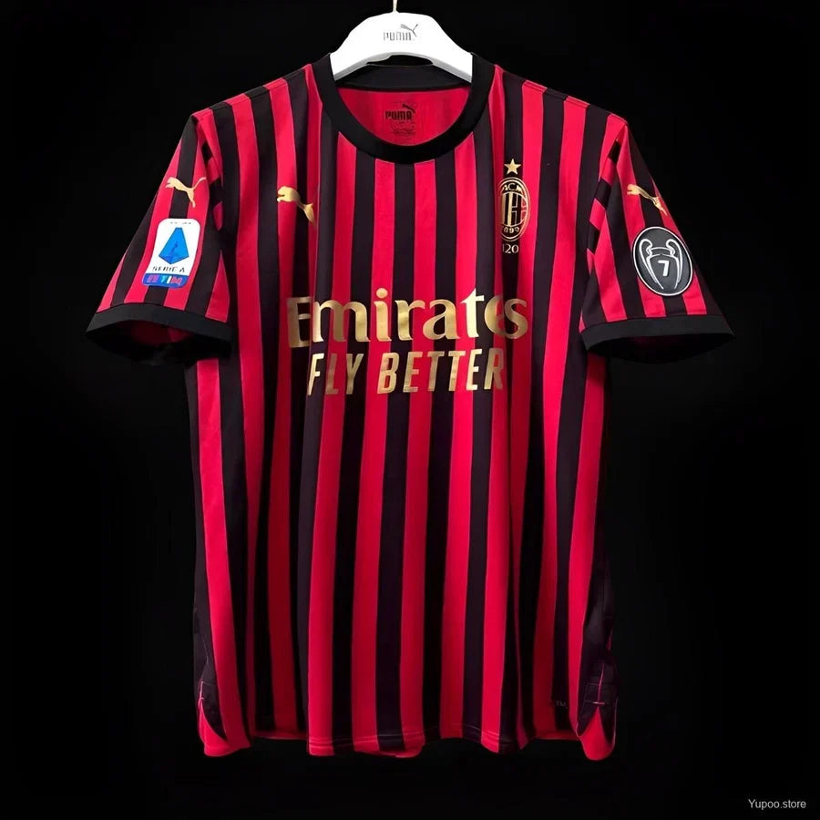 Maillot football Milan AC domicile 2019/20 120e anniversaire KAKÁ #8