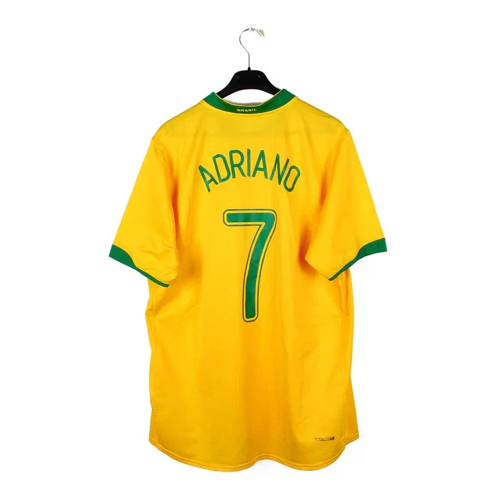 Maillot football Brésil Brazil domicile 2006/07 ADRIANO #7