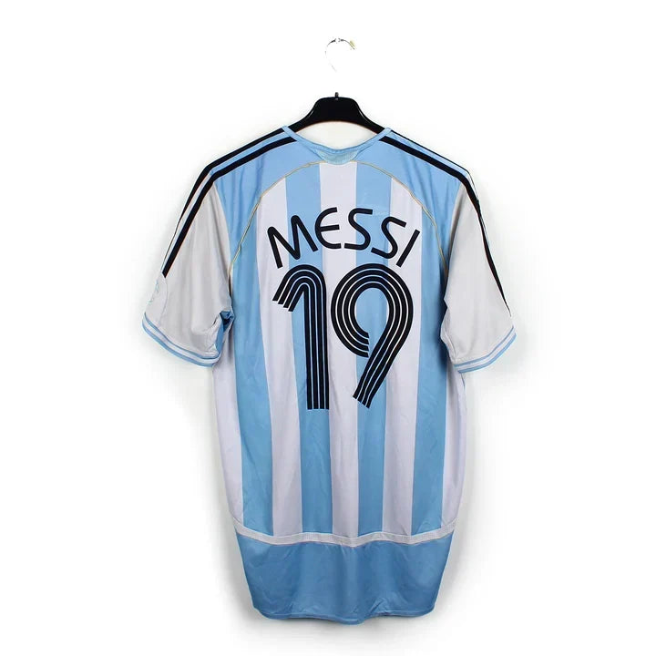Maillot football Argentine/Argentina domicile 2005/07 MESSI #19