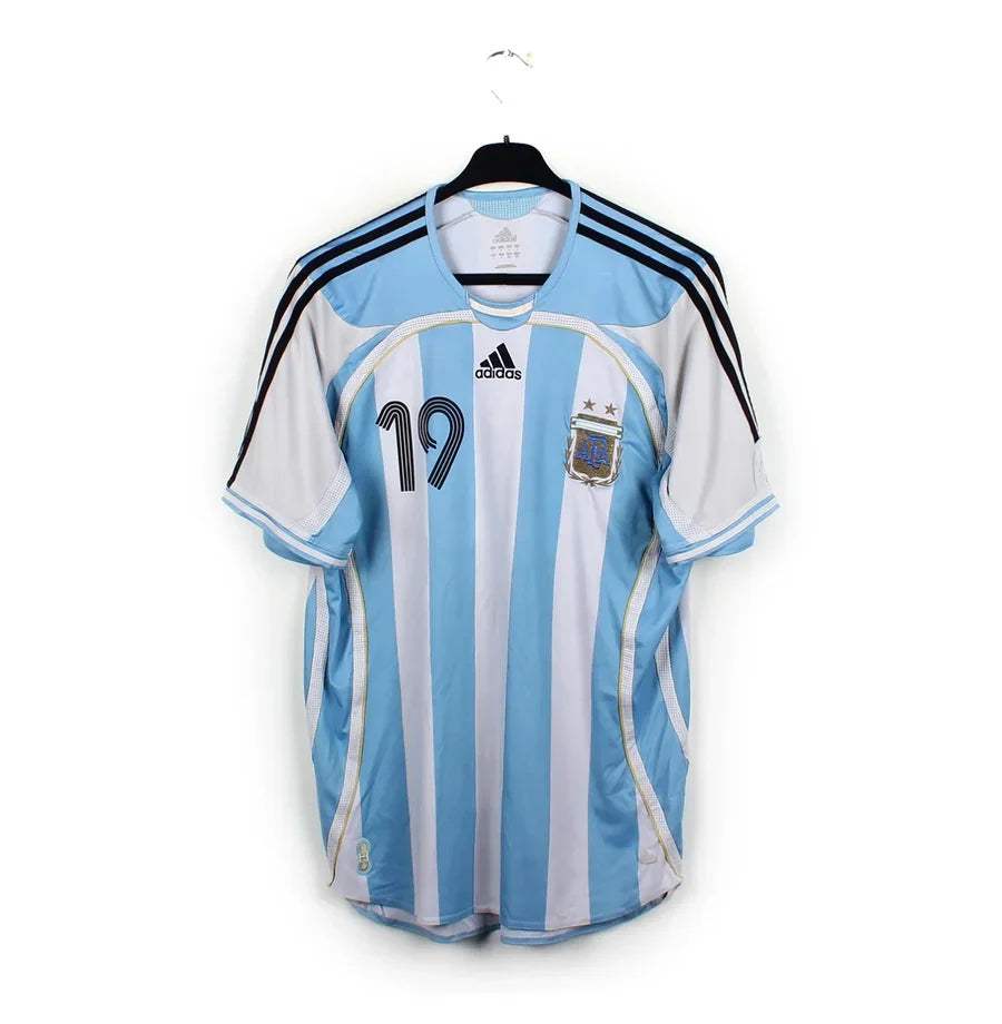 Maillot football Argentine/Argentina domicile 2005/07 MESSI #19