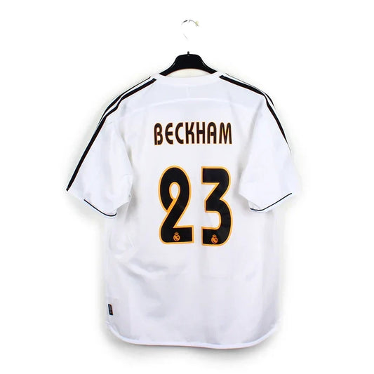 Maillot football Real Madrid domicile 2003/04 BECKHAM #23