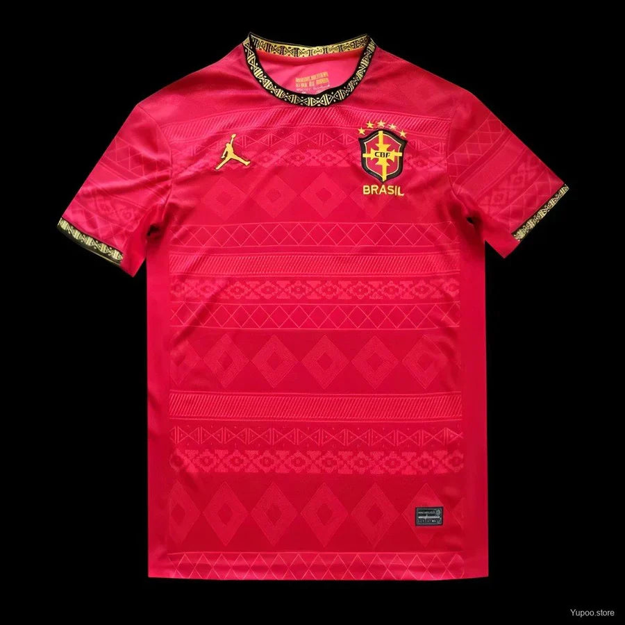 Maillot football Brésil Brazil Concept Rouge 2025/26