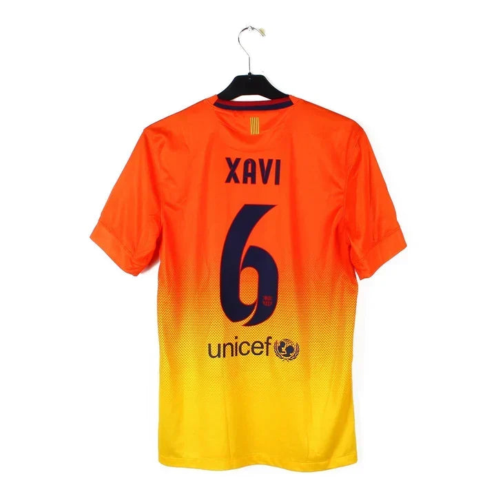 Maillot football FC Barcelone Barcelona extérieur 2012/13 XAVI #6