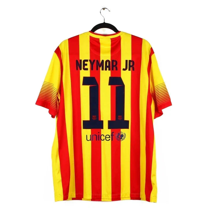 Maillot football FC Barcelone Barcelona extérieur 2013/15 NEYMAR JR #11