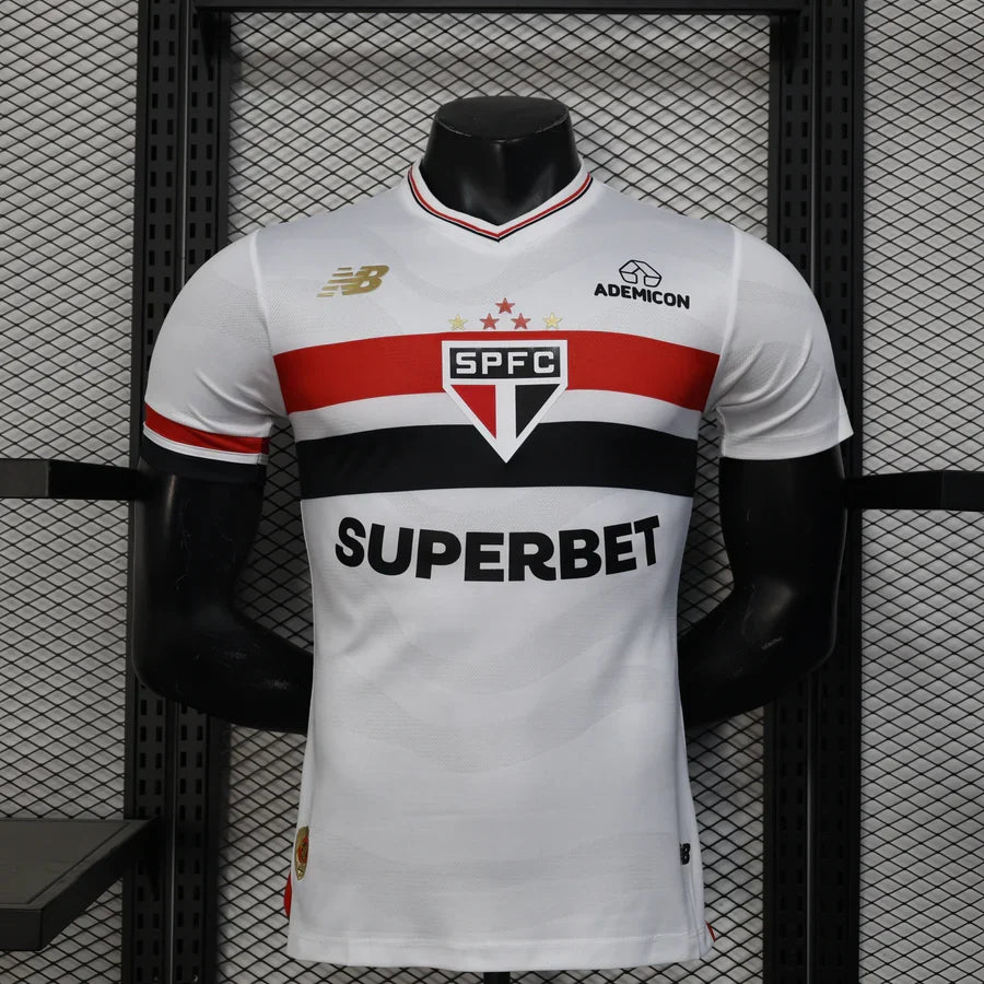 Maillot football Sao Paulo domicile Player Version 2025/26