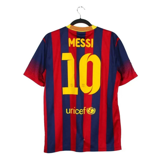 Maillot football FC Barcelone Barcelona domicile 2013/14 MESSI #10