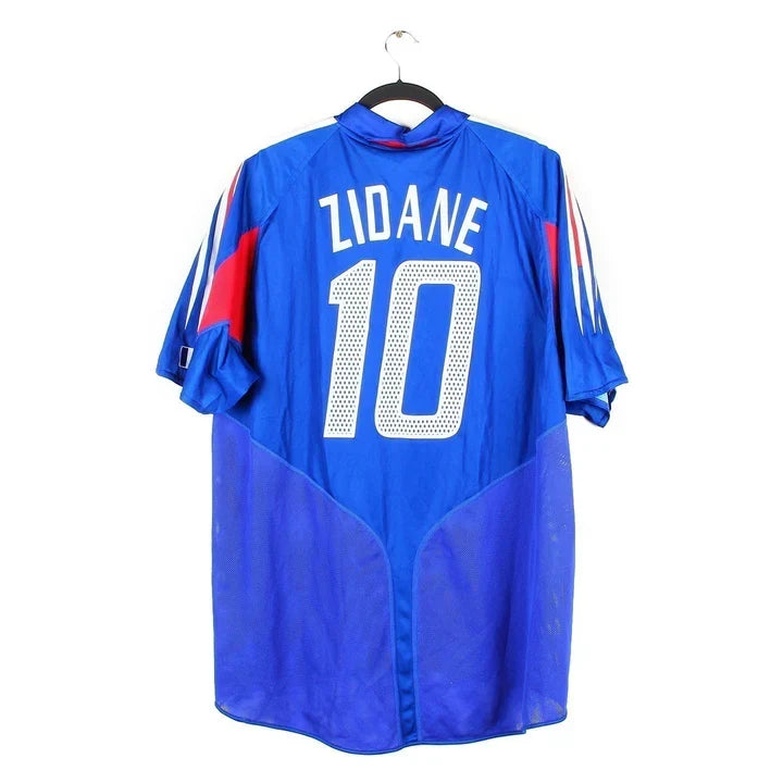 Maillot football France domicile 2004/06 ZIDANE #10