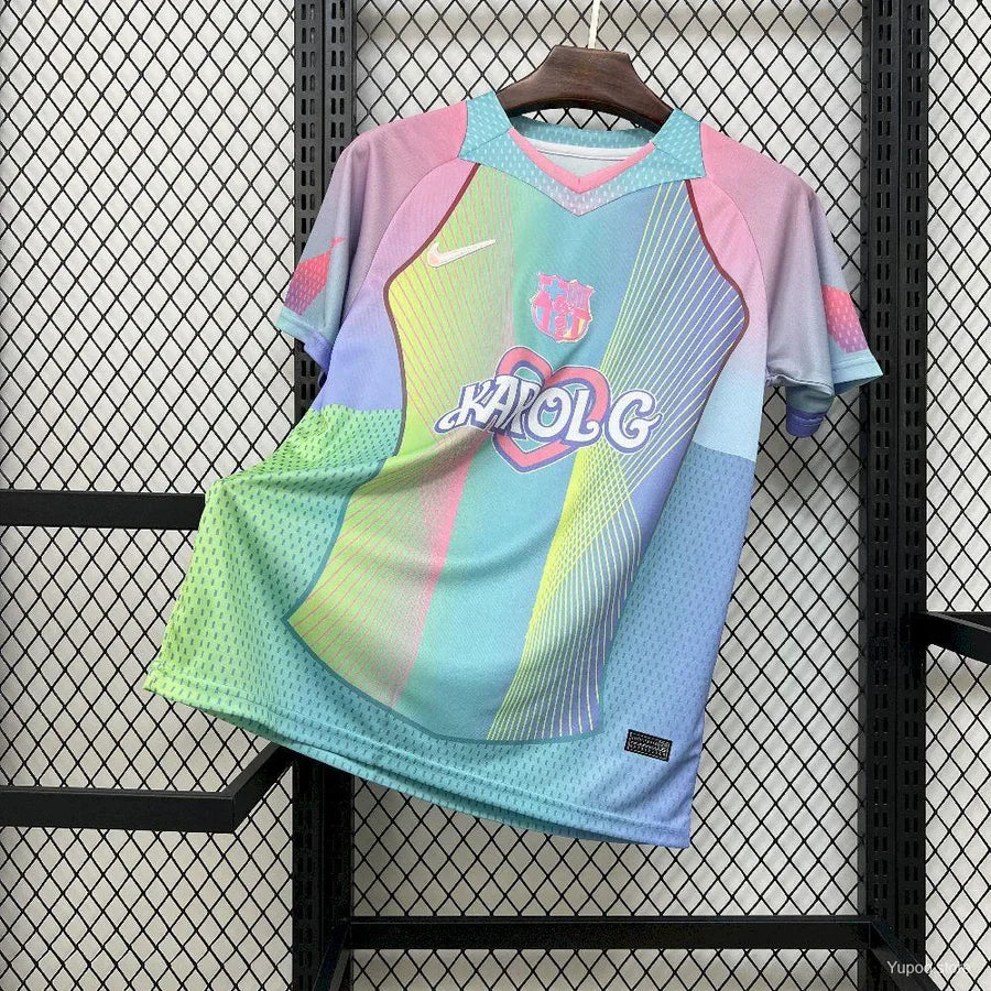 Maillot football FC Barcelone Barcelona Karol G 2025/26