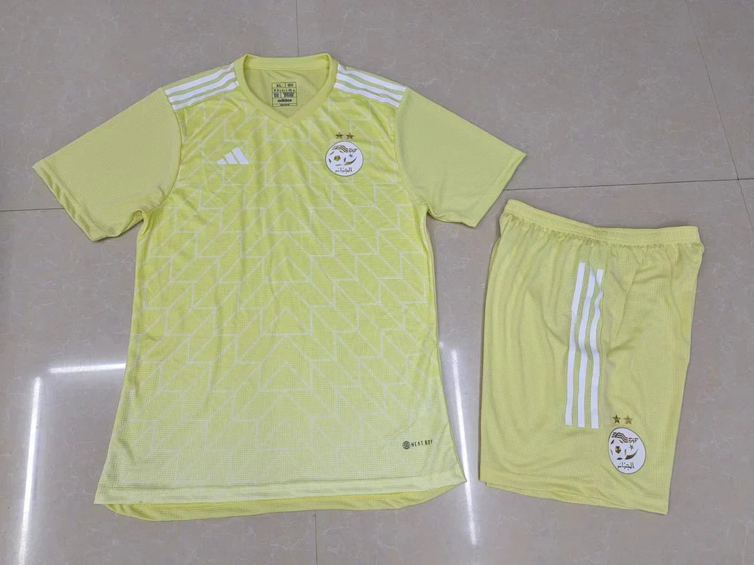 Kit ensemble Algérie/Algeria jaune yellow 2024/25