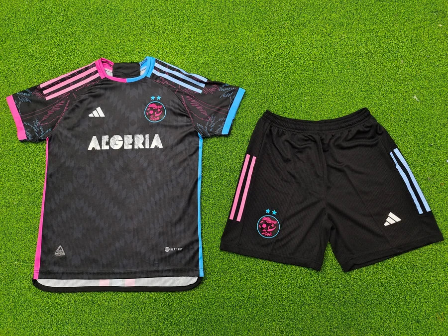 Kit ensemble Algérie/Algeria noir 2024/25