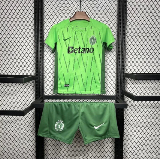 Kit ensemble football Sporting Lisbon Lisbonne third 2024/25