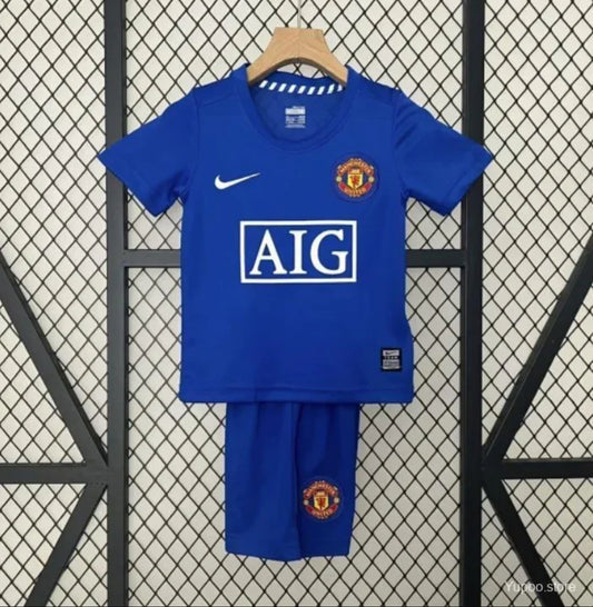 Kit ensemble football Manchester United extérieur 2008/09