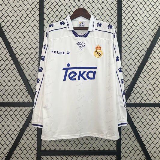 Maillot football Real Madrid domicile manches longues LS 1994/96