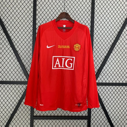 Maillot Manchester United domicile 2007/08