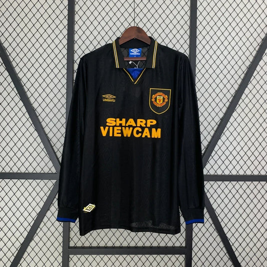 Maillot football Manchester United extérieur manches longues 1993/95