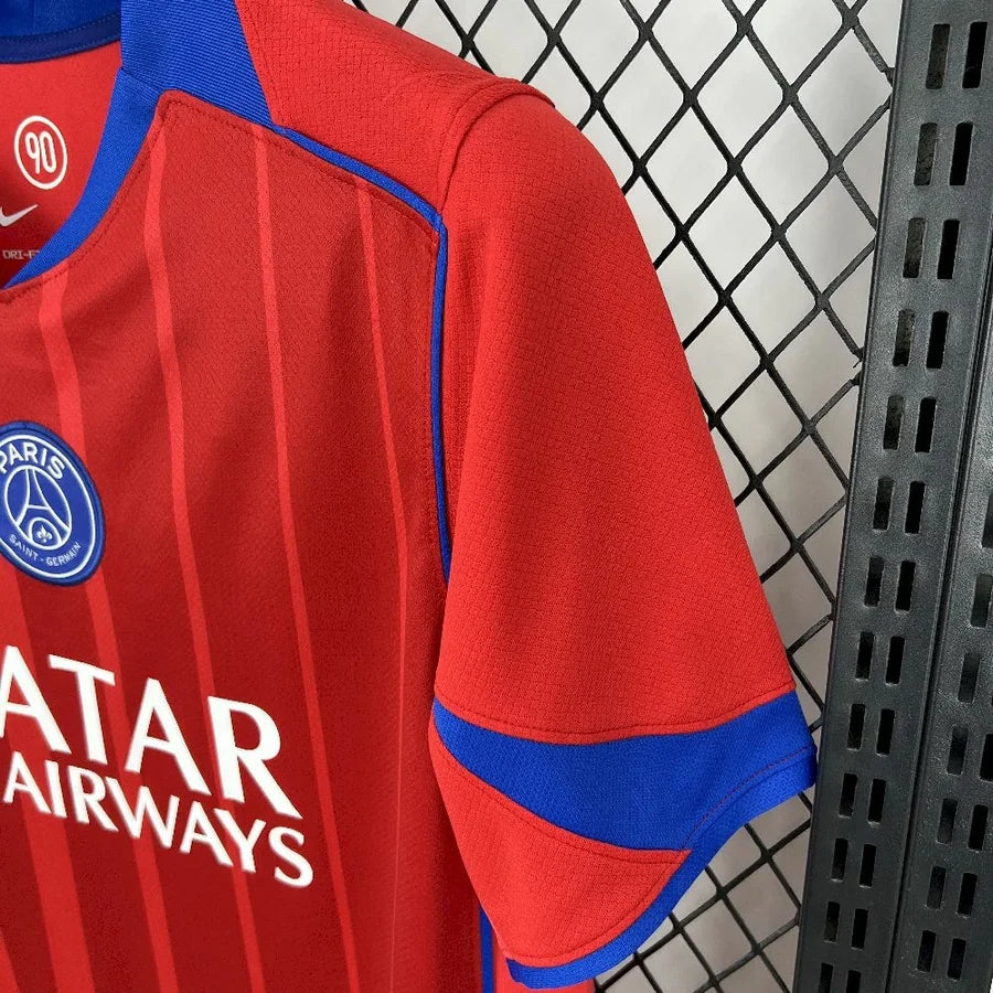 Maillot football PSG Paris third rouge 2025/26