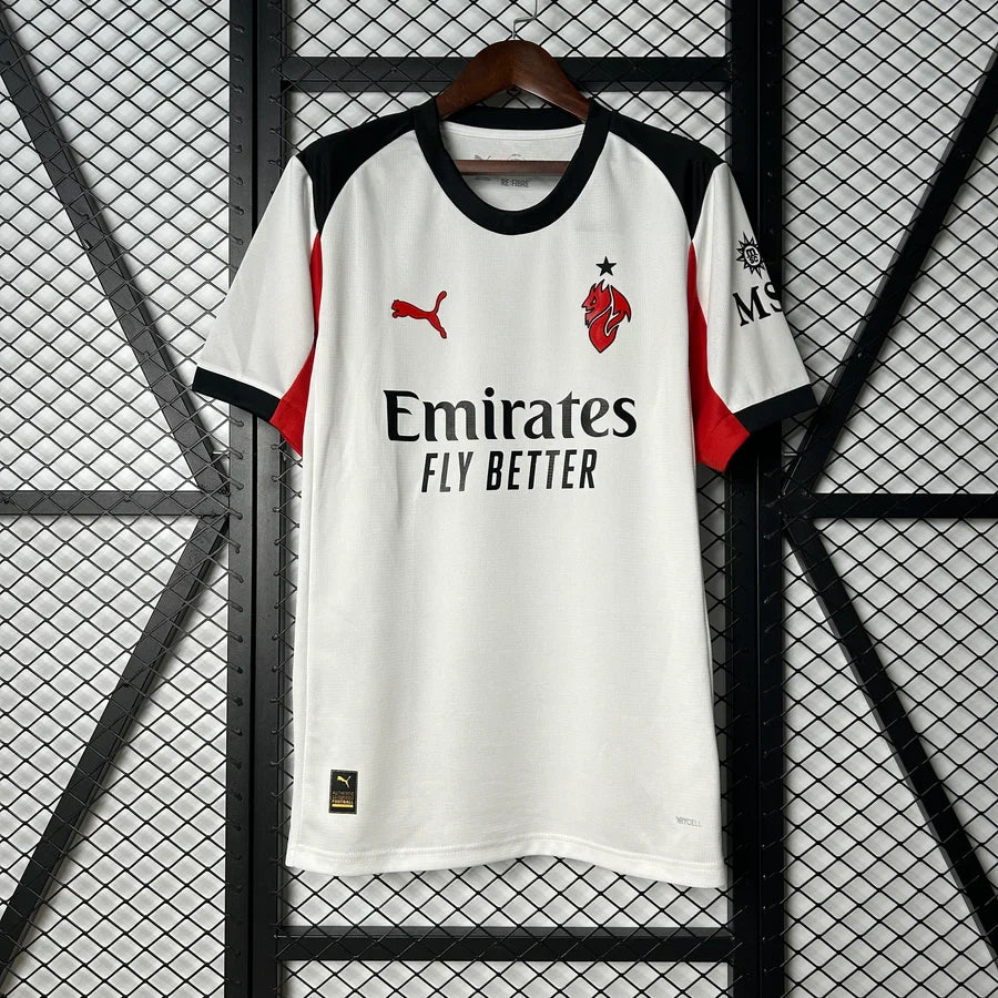 Maillot football Milan AC extérieur 2025/26