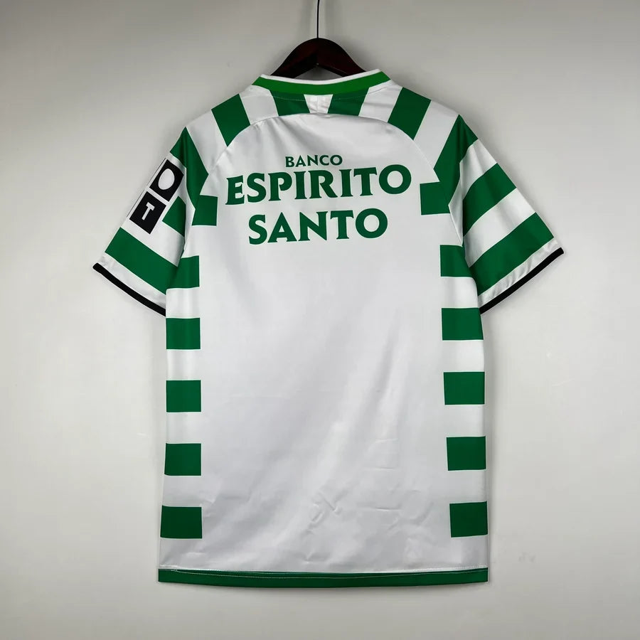 Maillot Sporting Lisbonne/Lisbon domicile 2003/04