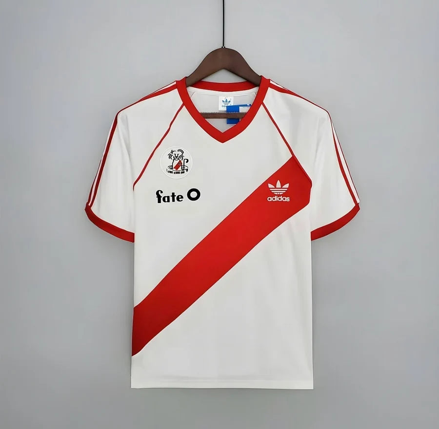 Maillot River Plate domicile 1986